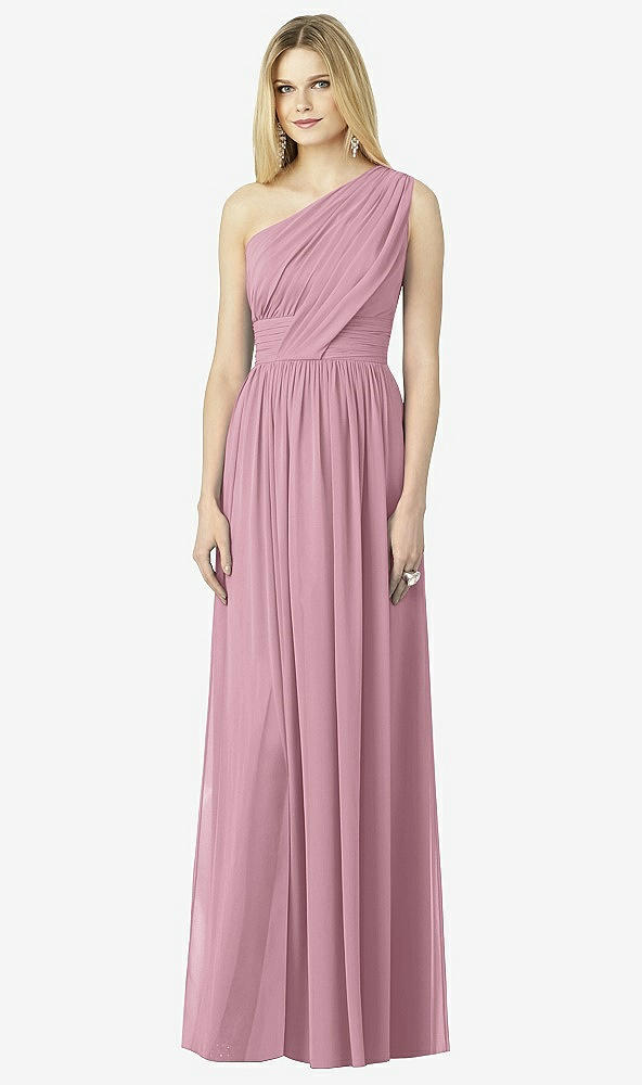 Front View - Dusty Pink After Six Bridesmaid Dress 6728