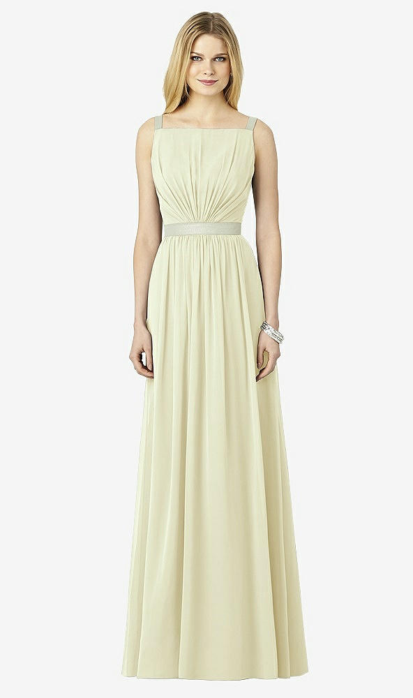 Front View - Butter Yellow After Six Bridesmaids Style 6729