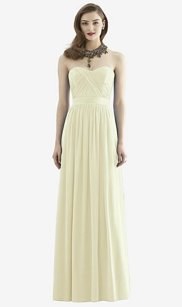 Front View - Butter Yellow Dessy Collection Style 2942