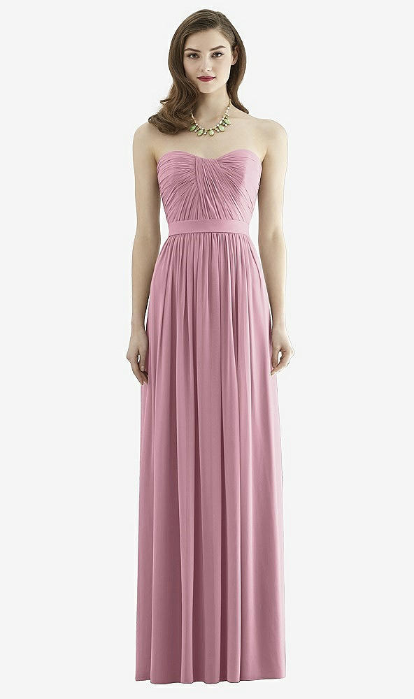 Front View - Dusty Pink Dessy Collection Style 2943