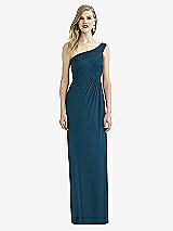 Front View Thumbnail - Atlantic Blue After Six Bridesmaid Dress 6737