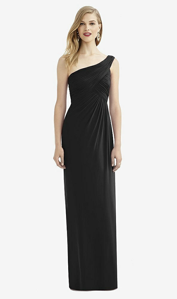 Front View - Black After Six Bridesmaid Dress 6737