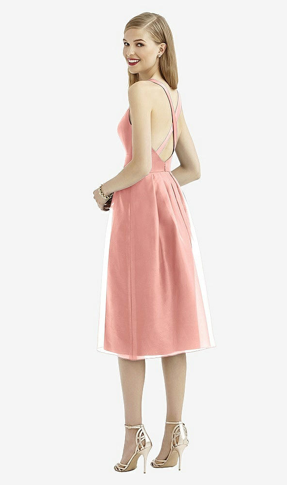 Front View - Apricot After Six Bridesmaid Dress 6745