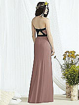 Rear View Thumbnail - Sienna & Black Social Bridesmaids Style 8164