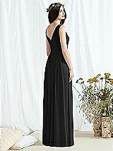 Rear View Thumbnail - Black Social Bridesmaids Style 8169