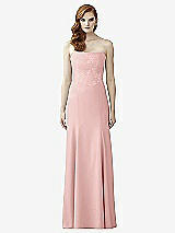 Front View Thumbnail - Rose & Off White Dessy Collection Style 2965