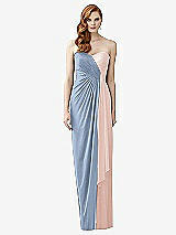 Front View Thumbnail - Cloudy & Blush Dessy Collection Style 2956