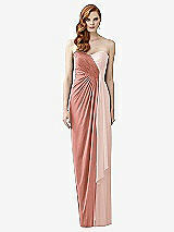 Front View Thumbnail - Desert Rose & Blush Dessy Collection Style 2956