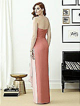 Rear View Thumbnail - Desert Rose & Blush Dessy Collection Style 2956