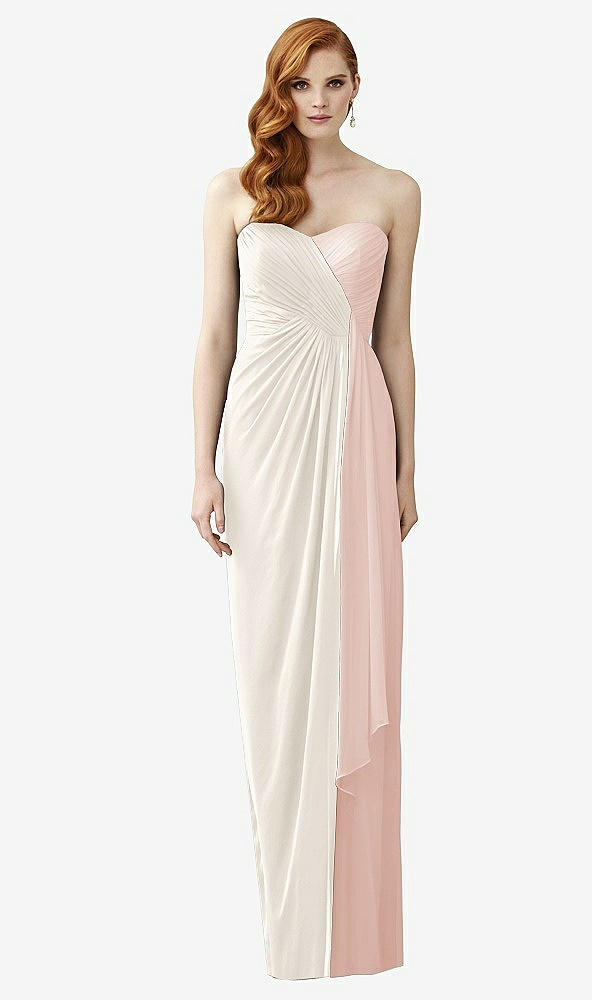 Front View - Ivory & Blush Dessy Collection Style 2956