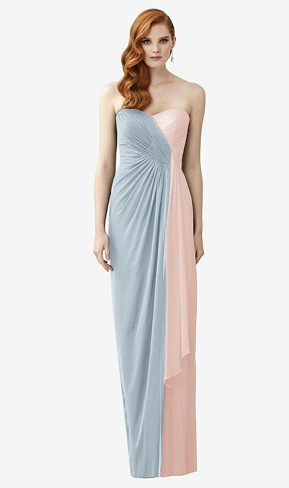 Front View - Mist & Blush Dessy Collection Style 2956