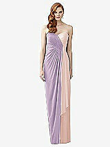 Front View Thumbnail - Pale Purple & Blush Dessy Collection Style 2956