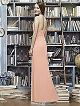 Rear View Thumbnail - Pale Peach Lela Rose Bridesmaid Style LR227