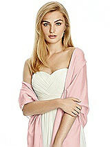 Front View Thumbnail - Rose Wedding Pashmina
