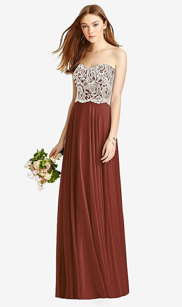 Front View - Auburn Moon & Oyster Studio Design Bridesmaid Dress 4504