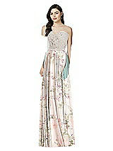 Front View Thumbnail - Blush Garden & Oyster Studio Design Bridesmaid Dress 4504
