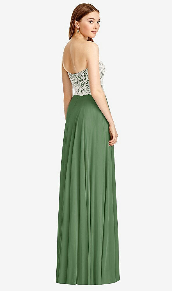 Back View - Vineyard Green & Oyster Studio Design Bridesmaid Dress 4504