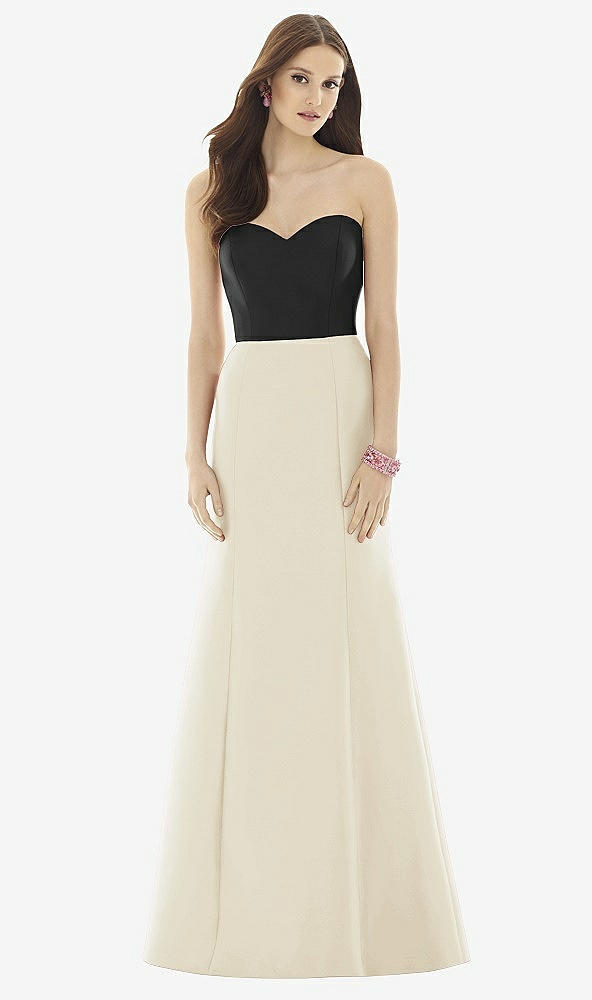 Front View - Champagne & Black Alfred Sung Style D728