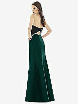 Rear View Thumbnail - Evergreen & Black Alfred Sung Style D728