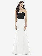 Front View Thumbnail - White & Black Alfred Sung Style D728