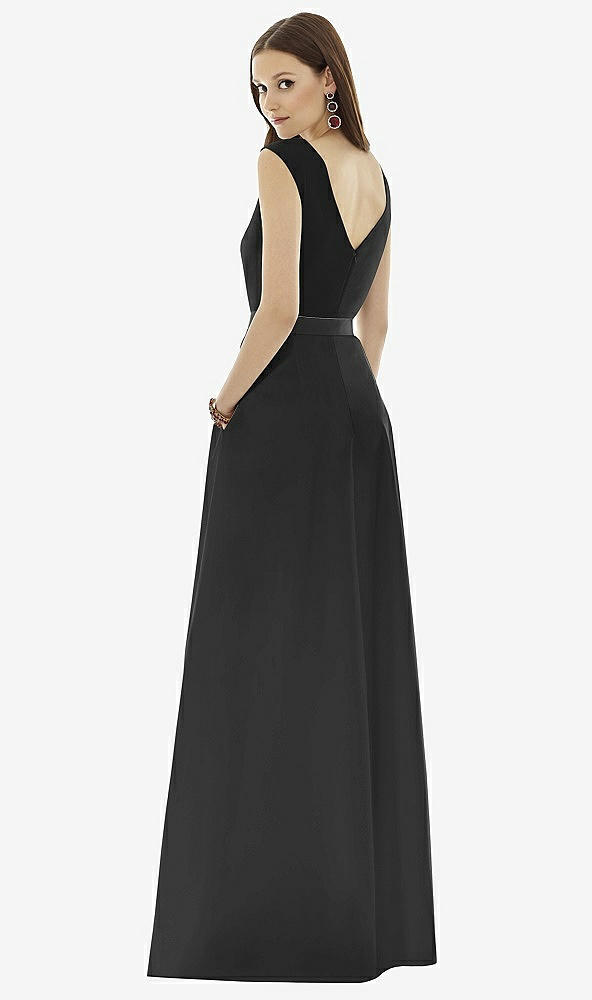 Back View - Black & Black Alfred Sung Style D729