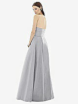 Rear View Thumbnail - French Gray & Light Nude Alfred Sung Style D732