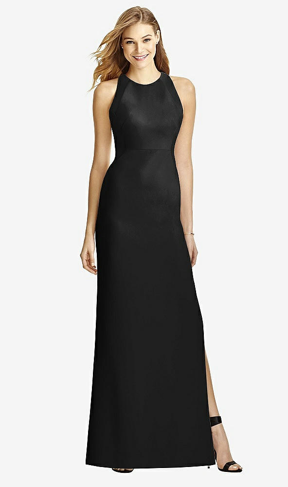 Back View - Black After Six Bridesmaid Dress 6757