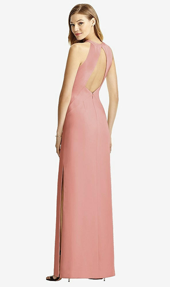 Front View - Desert Rose After Six Bridesmaid Dress 6757