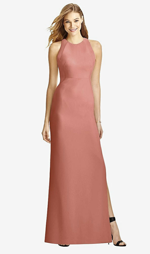 Back View - Desert Rose After Six Bridesmaid Dress 6757