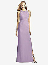 Rear View Thumbnail - Pale Purple After Six Bridesmaid Dress 6757