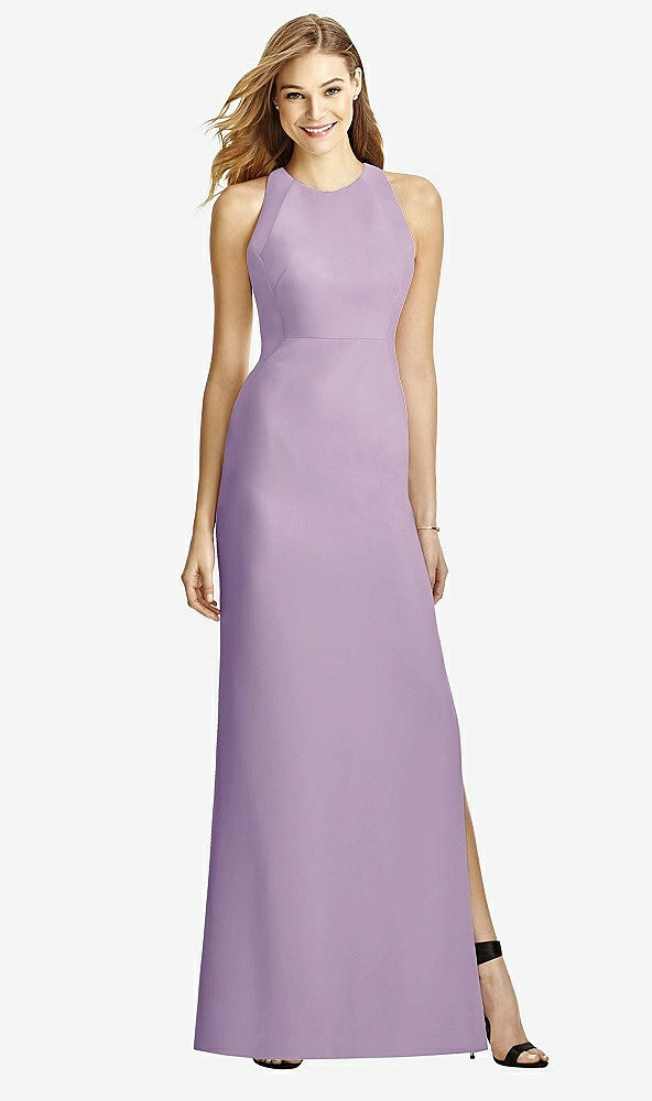 Back View - Pale Purple After Six Bridesmaid Dress 6757