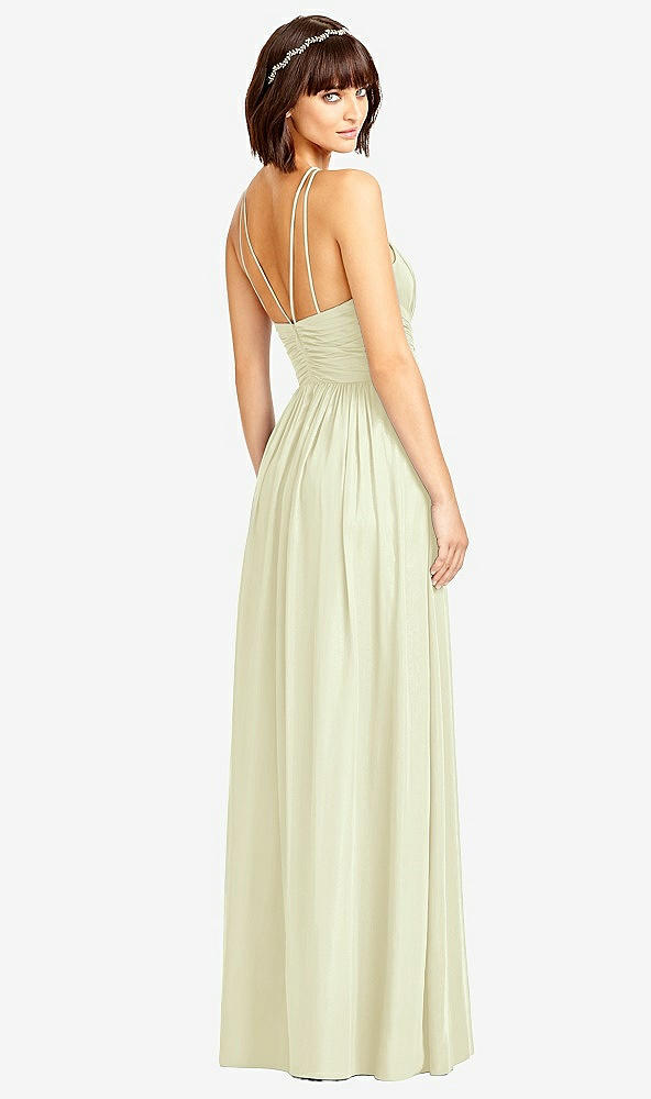 Back View - Butter Yellow Dessy Collection Style 2969