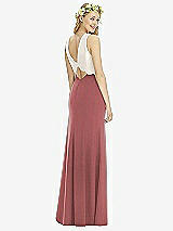 Rear View Thumbnail - English Rose & Ivory Social Bridesmaids Style 8172