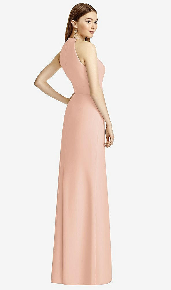 Back View - Pale Peach Studio Design Bridesmaid Dress 4507
