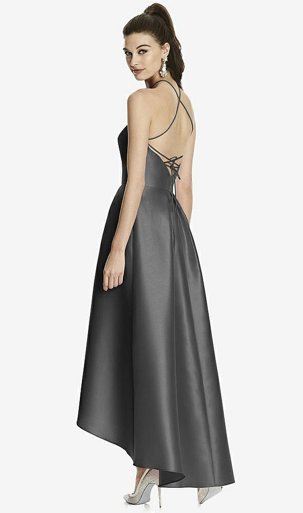Back View - Gunmetal Alfred Sung Style D741