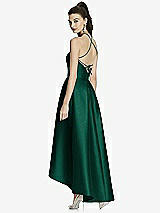 Rear View Thumbnail - Hunter Green Alfred Sung Style D741