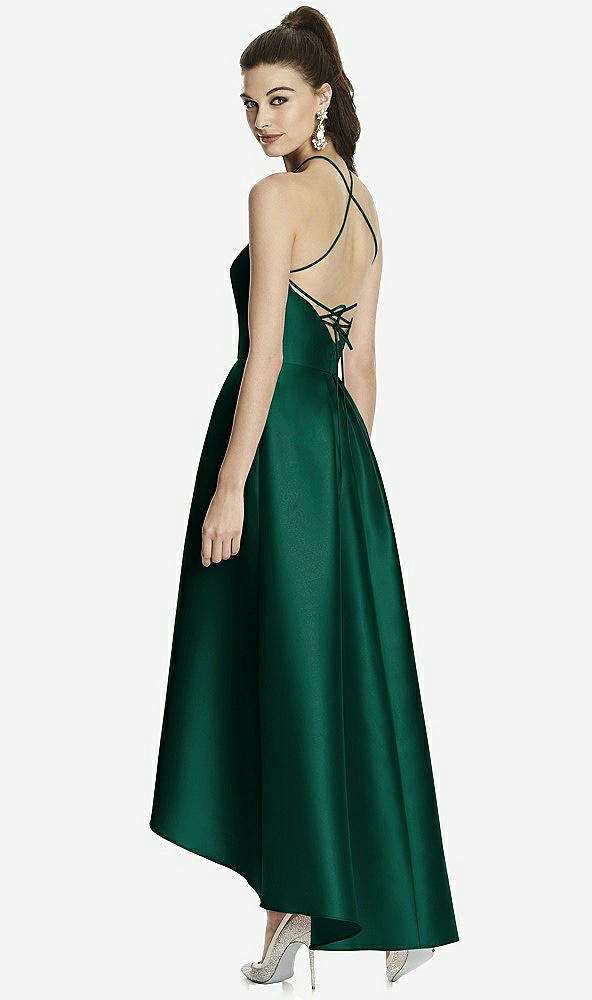 Back View - Hunter Green Alfred Sung Style D741