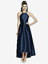 Front View Thumbnail - Midnight Navy Alfred Sung Style D741