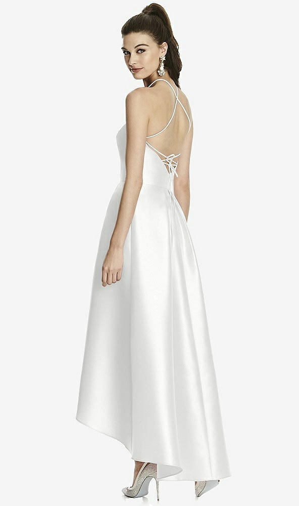 Back View - White Alfred Sung Style D741