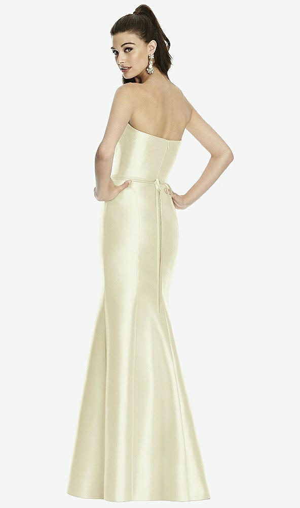 Back View - Butter Yellow Alfred Sung Style D742