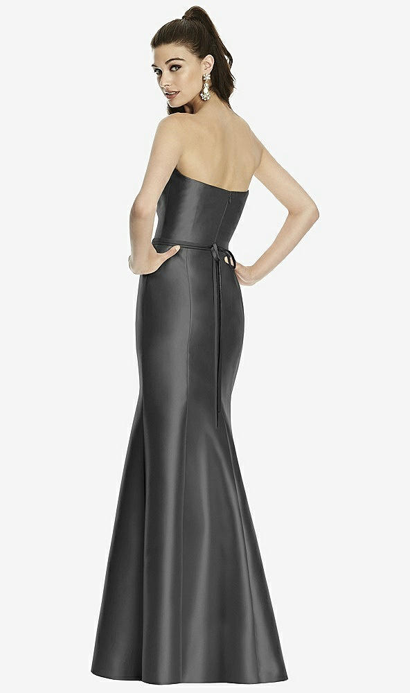 Back View - Pewter Alfred Sung Style D742