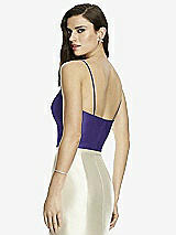 Rear View Thumbnail - Grape Dessy Bridesmaid Top T2979