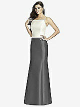 Front View Thumbnail - Gunmetal Dessy Bridesmaid Skirt S2980