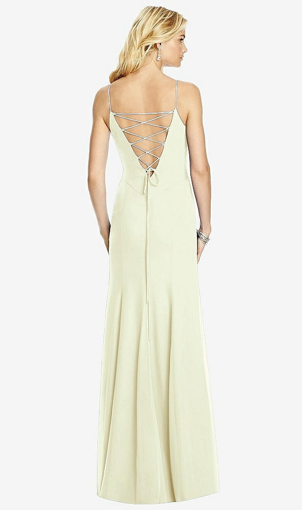 Front View - Butter Yellow After Six Bridesmaid Dress 6759
