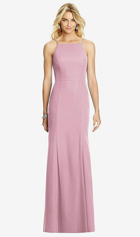 Back View - Dusty Pink After Six Bridesmaid Dress 6759