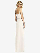 Rear View Thumbnail - Ivory Full Length Lux Chiffon Blouson Bodice