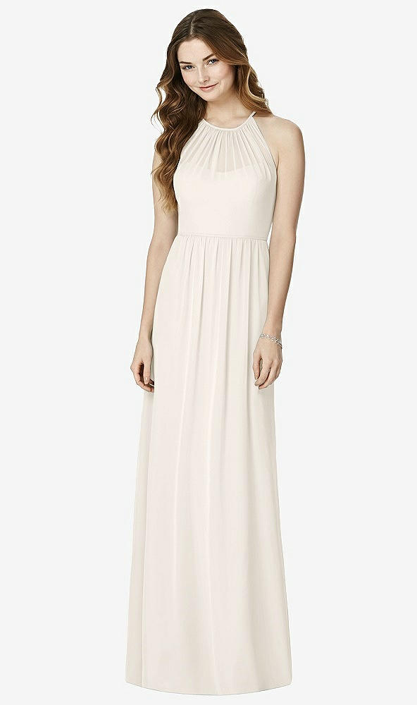 Front View - Ivory Bella Bridesmaids Dress BB100