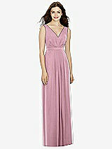 Front View Thumbnail - Dusty Pink Bella Bridesmaids Dress BB103