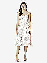 Front View Thumbnail - Charcoal Gray & Blush Studio Design Bridesmaid Dresses 4522