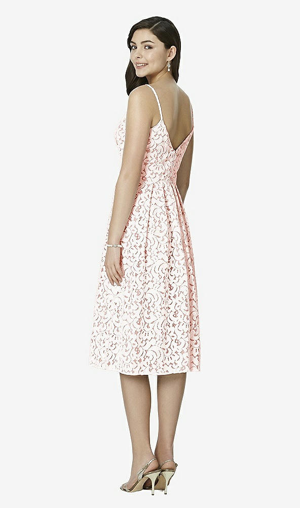 Back View - Desert Rose & Blush Studio Design Bridesmaid Dresses 4522